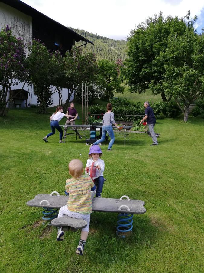 Pension & Ferienwohnung Sonnleiten Gnesau エクステリア 写真
